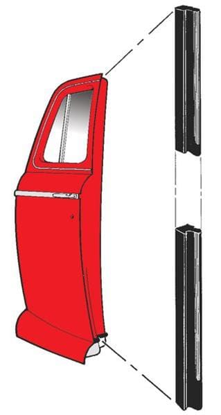 Bob Drake Reproductions Bob Drake Reproductions Weatherstrip Seals, Individual Position 11A-7320546 Autofit