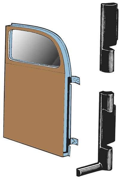 Bob Drake Reproductions Bob Drake Reproductions Weatherstrip Seals, Individual Position 11A-7620456/7 Autofit