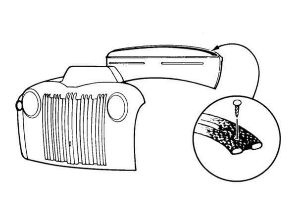 Bob Drake Reproductions Bob Drake Reproductions Weatherstrip Seals, Individual Position 21C-16740 Autofit