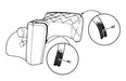 Bob Drake Reproductions Bob Drake Reproductions Weatherstrip Seals, Individual Position 48-16740 Autofit