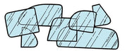 Bob Drake Reproductions Bob Drake Reproductions Weatherstrip Seals, Individual Position 78-704220-GP Autofit