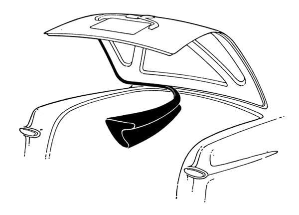 Bob Drake Reproductions Bob Drake Reproductions Weatherstrip Seals, Individual Position 8A-7043720 Autofit