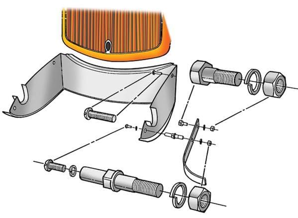 Bob Drake Reproductions Bob Drake Reproductions Wheel Housings 18-17766/7-S Autofit