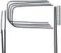 Bob Drake Reproductions Bob Drake Reproductions Window Channel Guides 51A-45983-5W-4D Autofit