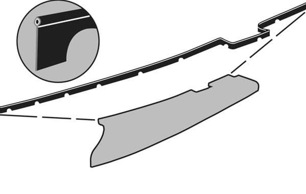 Bob Drake Reproductions Bob Drake Weatherstrip Seals 91A-5010-C Autofit