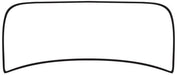 Bob Drake Reproductions Bob Drake Windshield Seals 40-701290 Autofit