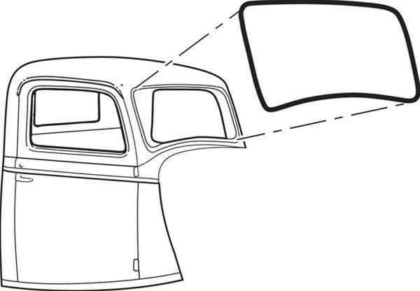 Bob Drake Reproductions Bob Drake Windshield Seals 48-701290 Autofit