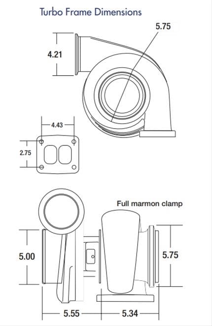 BorgWarner Turbo Systems BorgWarner AirWerks Series Turbochargers 171702 Autofit