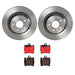 Brembo Brembo Brake Rotor and Pad Combos KT00C12 Autofit