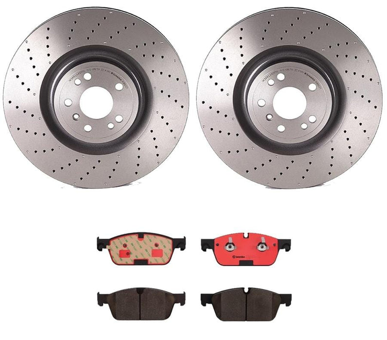 Brembo Brembo Disc Brake Pad and Rotor Kits KT00007 Autofit