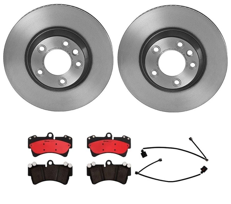 Brembo Brembo Disc Brake Pad and Rotor Kits KT00008 Autofit