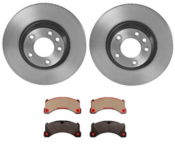 Brembo Brembo Disc Brake Pad and Rotor Kits KT00009 Autofit