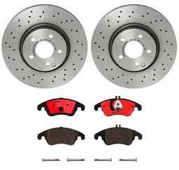 Brembo Brembo Disc Brake Pad and Rotor Kits KT00010 Autofit