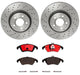 Brembo Brembo Disc Brake Pad and Rotor Kits KT00010 Autofit