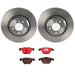 Brembo Brembo Disc Brake Pad and Rotor Kits KT00011 Autofit