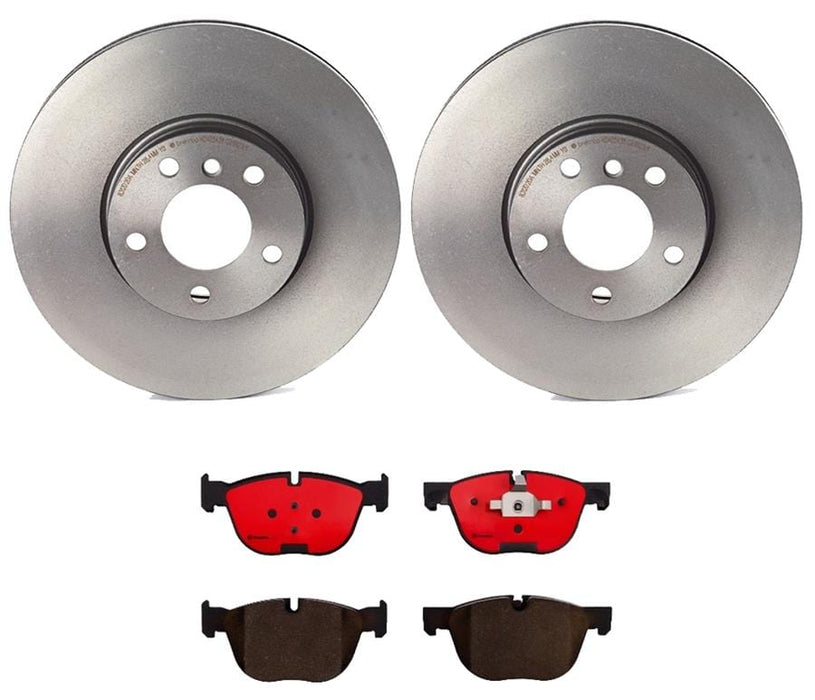 Brembo Brembo Disc Brake Pad and Rotor Kits KT00013 Autofit