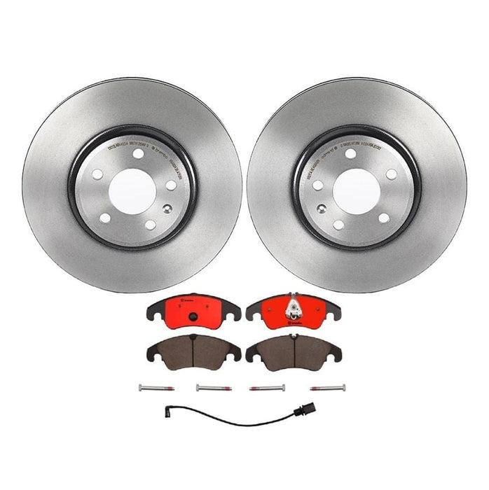 Brembo Brembo Disc Brake Pad and Rotor Kits KT00016 Autofit