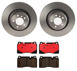 Brembo Brembo Disc Brake Pad and Rotor Kits KT00017 Autofit