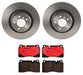 Brembo Brembo Disc Brake Pad and Rotor Kits KT00017 Autofit
