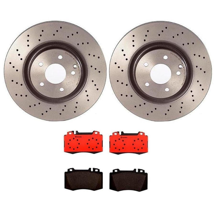 Brembo Brembo Disc Brake Pad and Rotor Kits KT00022 Autofit