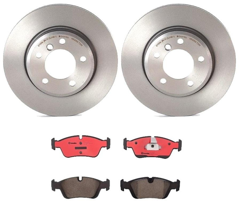 Brembo Brembo Disc Brake Pad and Rotor Kits KT00023 Autofit