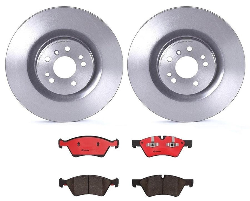 Brembo Brembo Disc Brake Pad and Rotor Kits KT00025 Autofit