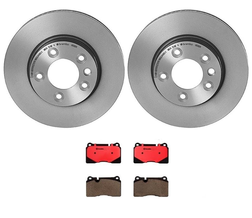 Brembo Brembo Disc Brake Pad and Rotor Kits KT00026 Autofit
