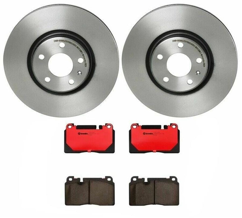 Brembo Brembo Disc Brake Pad and Rotor Kits KT00031 Autofit