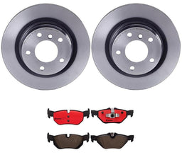 Brembo Brembo Disc Brake Pad and Rotor Kits KT00040 Autofit