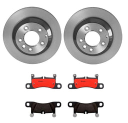 Brembo Brembo Disc Brake Pad and Rotor Kits KT00042 Autofit