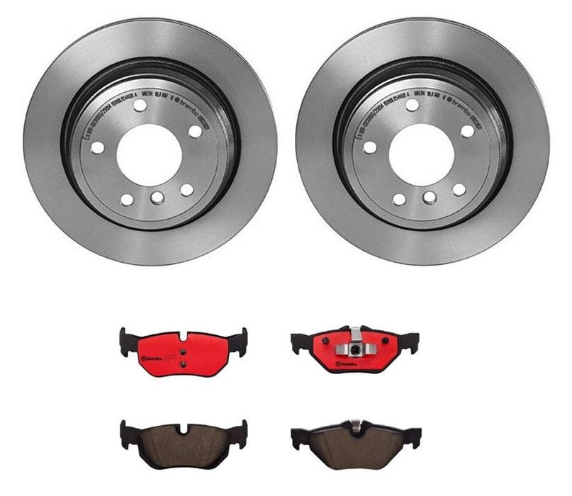 Brembo Brembo Disc Brake Pad and Rotor Kits KT00053 Autofit