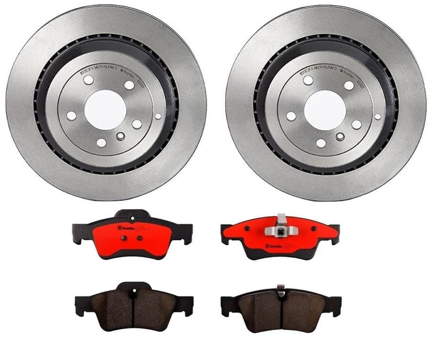 Brembo Brembo Disc Brake Pad and Rotor Kits KT00059 Autofit