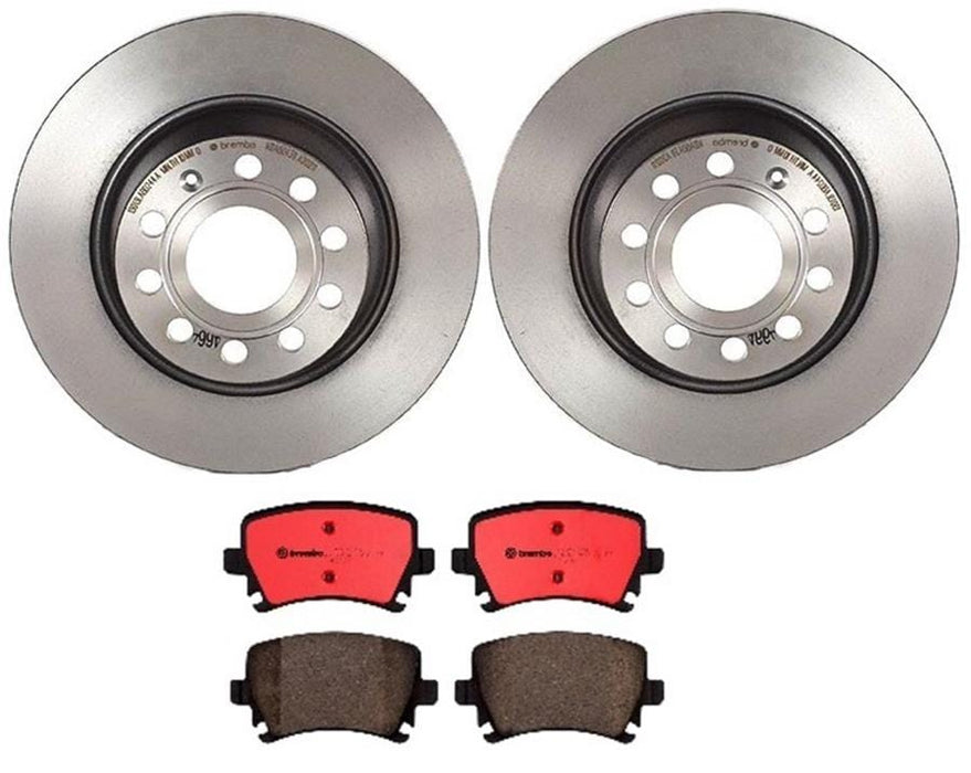 Brembo Brembo Disc Brake Pad and Rotor Kits KT00061 Autofit