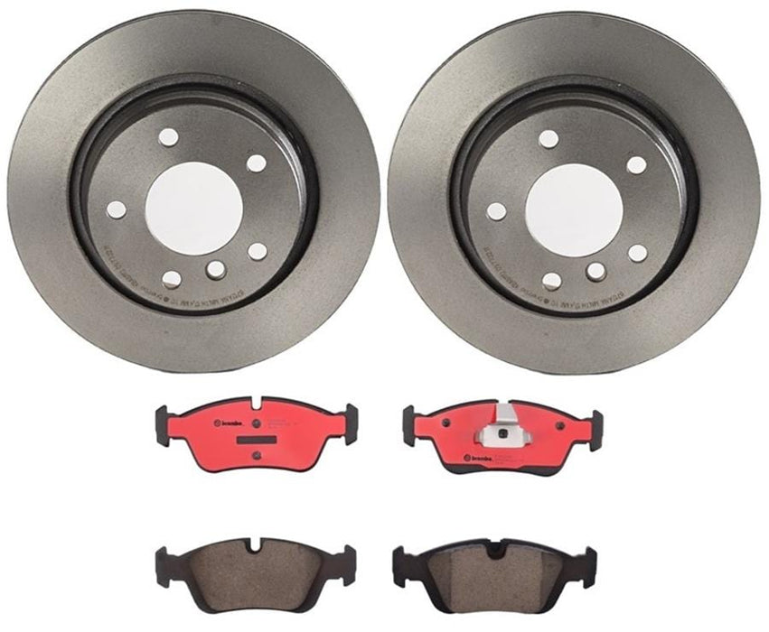 Brembo Brembo Disc Brake Pad and Rotor Kits KT00062 Autofit