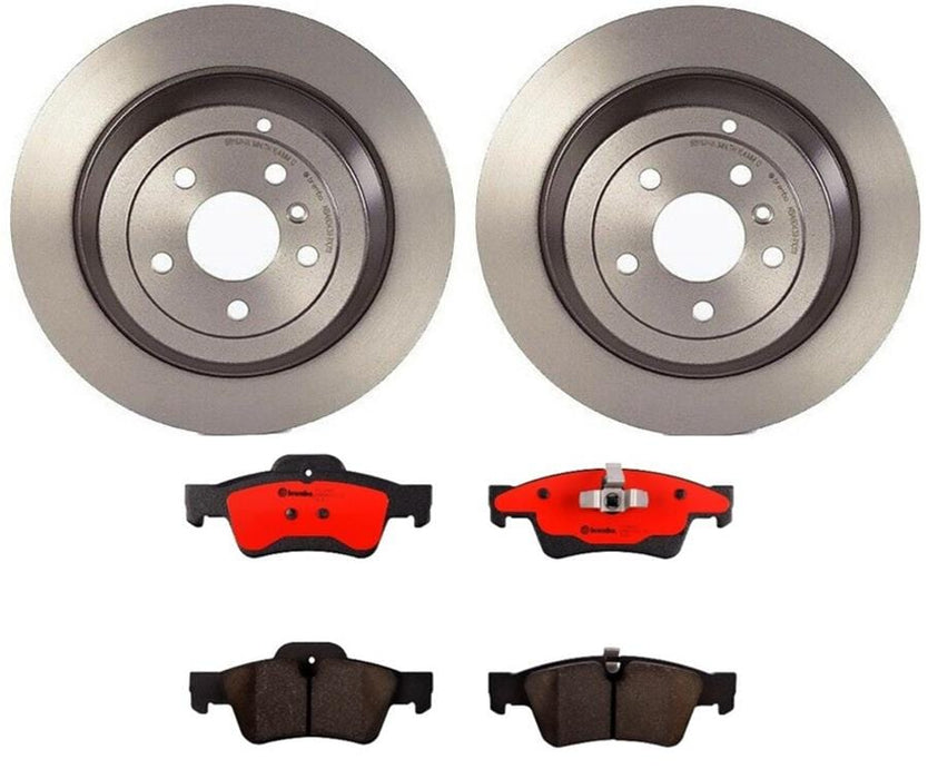 Brembo Brembo Disc Brake Pad and Rotor Kits KT00063 Autofit