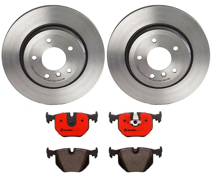 Brembo Brembo Disc Brake Pad and Rotor Kits KT00064 Autofit