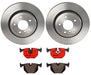 Brembo Brembo Disc Brake Pad and Rotor Kits KT00064 Autofit