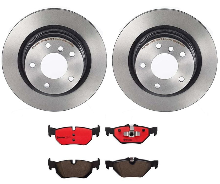 Brembo Brembo Disc Brake Pad and Rotor Kits KT00065 Autofit