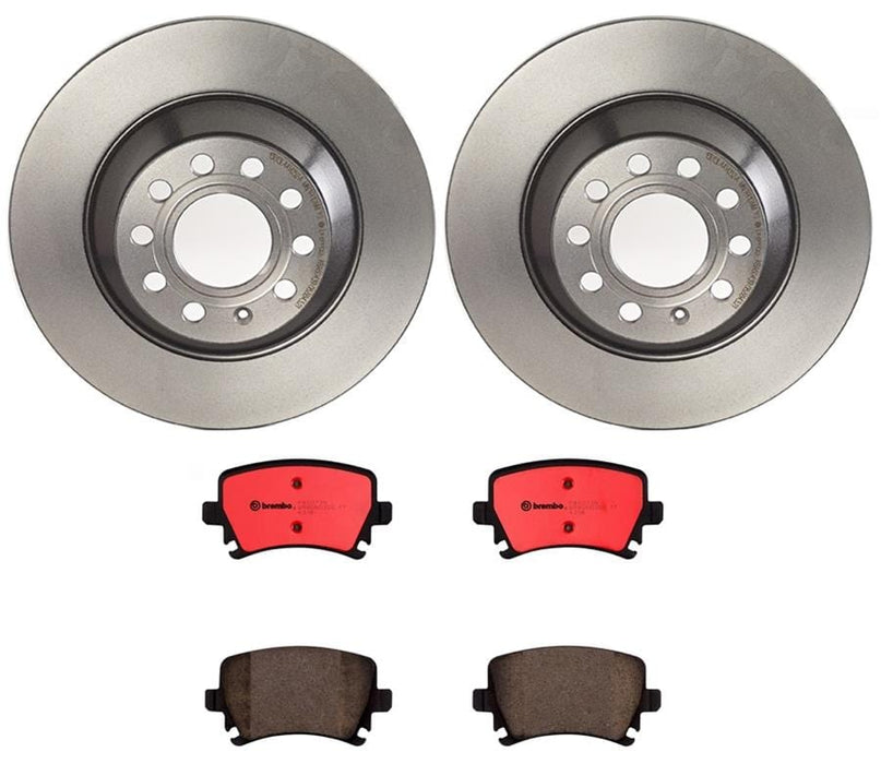 Brembo Brembo Disc Brake Pad and Rotor Kits KT00066 Autofit