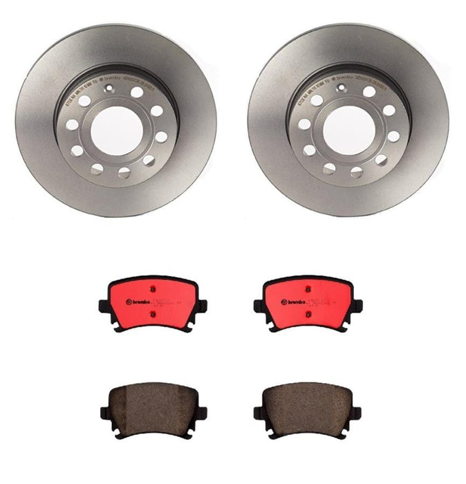 Brembo Brembo Disc Brake Pad and Rotor Kits KT00067 Autofit