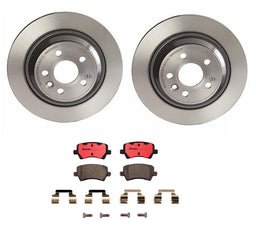 Brembo Brembo Disc Brake Pad and Rotor Kits KT00069 Autofit