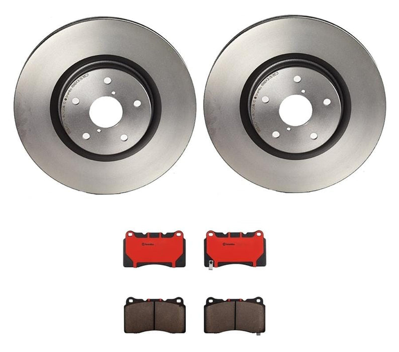 Brembo Brembo Disc Brake Pad and Rotor Kits KT00073 Autofit