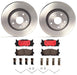 Brembo Brembo Disc Brake Pad and Rotor Kits KT00080 Autofit