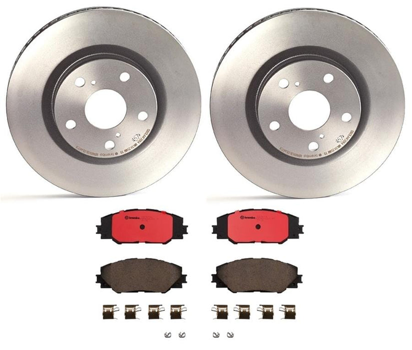 Brembo Brembo Disc Brake Pad and Rotor Kits KT00081 Autofit