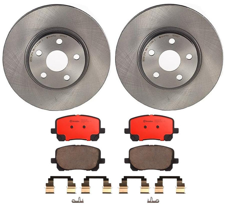 Brembo Brembo Disc Brake Pad and Rotor Kits KT00083 Autofit