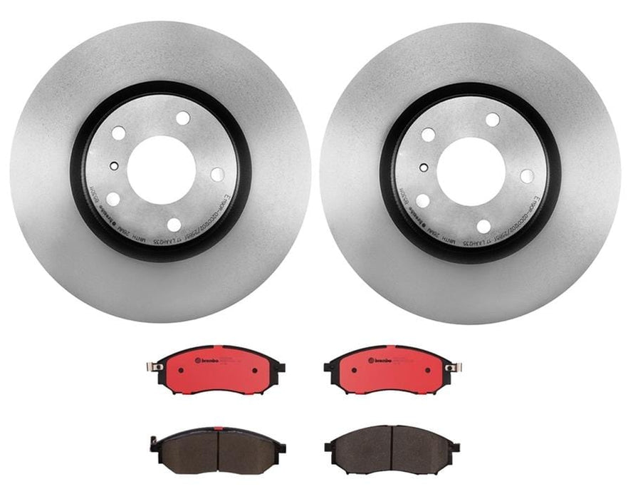Brembo Brembo Disc Brake Pad and Rotor Kits KT00086 Autofit