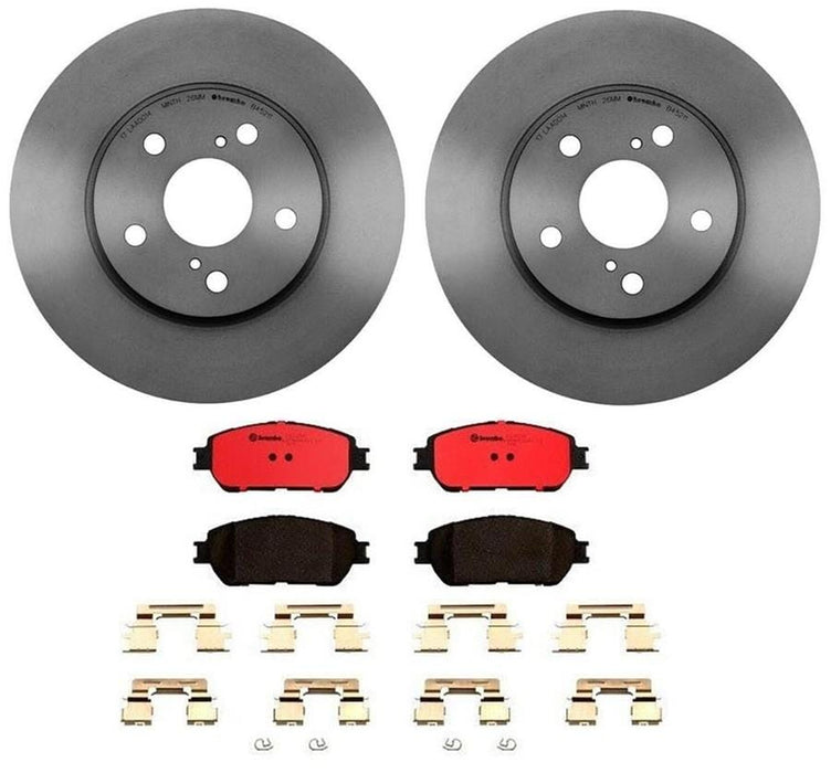 Brembo Brembo Disc Brake Pad and Rotor Kits KT00087 Autofit