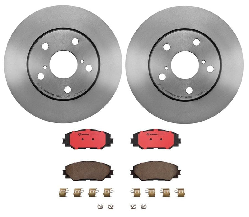 Brembo Brembo Disc Brake Pad and Rotor Kits KT00088 Autofit