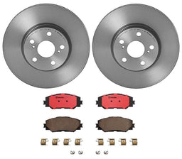 Brembo Brembo Disc Brake Pad and Rotor Kits KT00090 Autofit