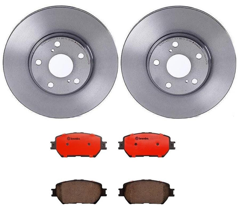 Brembo Brembo Disc Brake Pad and Rotor Kits KT00092 Autofit